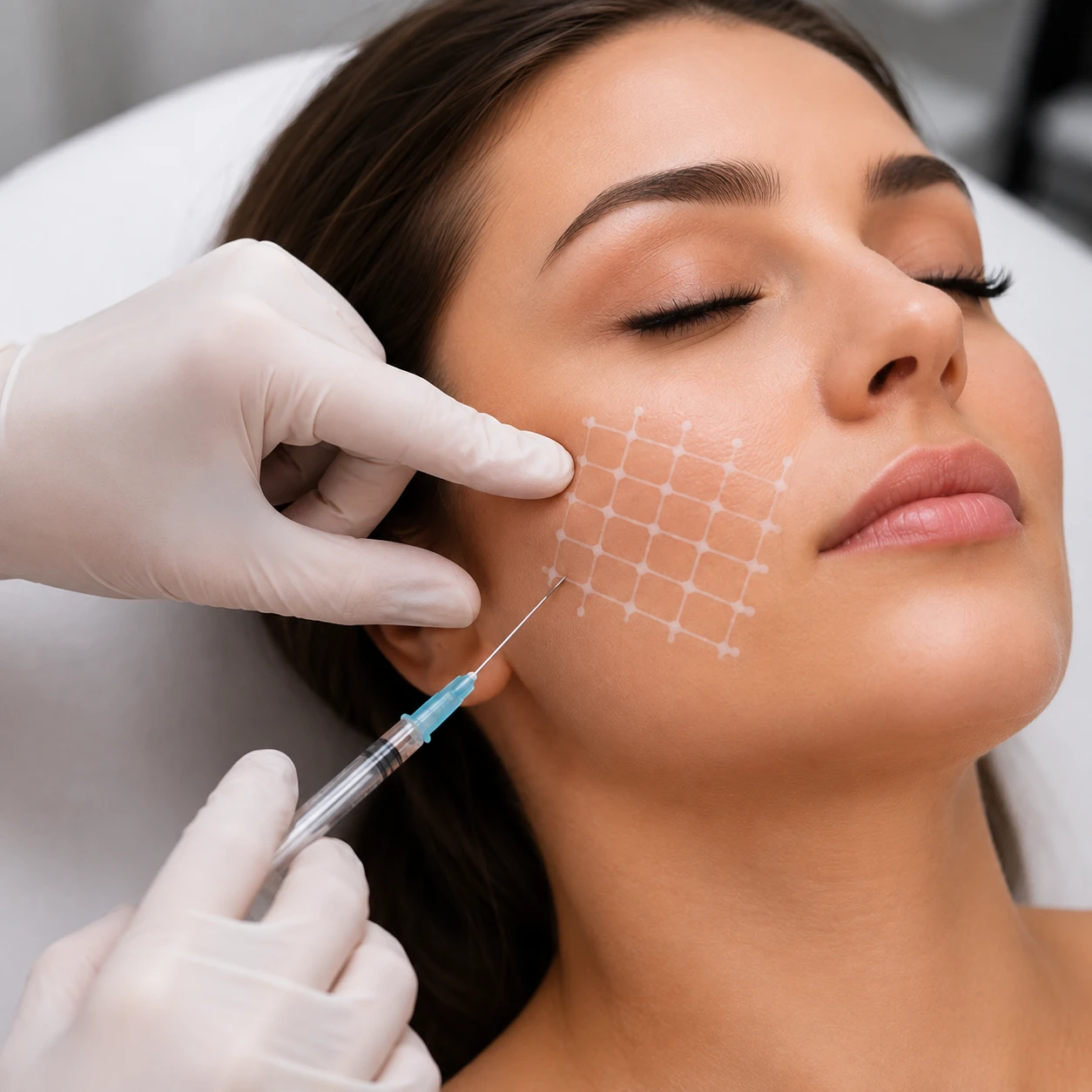 Cross-Hatching Injection Technique